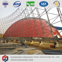 Large Span Space Frame Structure for Coal Storage
